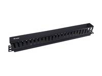 Equip 19 Rack Mount Kabelmanagement-Panel, Schwarz Multimedia-Technik 19 Zubehör