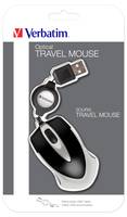 Verbatim Go Mini Optical Travel Mouse – Schwarz Eingabe / Ausgabe Mäuse & Tastaturen