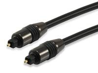 Equip 147922 Audio-Kabel 3 m Toslink Schwarz Multimedia-Technik Audiokabel