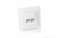 Equip 125725 Steckdose RJ-45 Weiß Multimedia-Technik Unterputzdosen