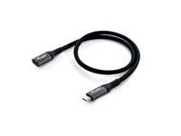 Equip USB 3.2 Gen 2 C-auf-C-Verlängerungskabel, M/F, 0,5 m, 4K/60 Hz, 10 Gbit/s Multimedia-Technik