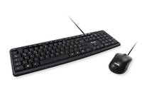 Equip 245203 Tastatur Maus enthalten Büro USB QWERTY Italienisch Schwarz Eingabe / Ausgabe Mäuse &