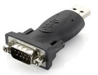 Equip 133382 Kabeladapter USB A RS-232 Schwarz Adapter / Konverter USB
