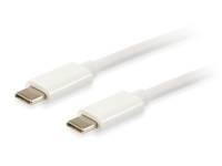 Equip 128352 USB Kabel USB 3.2 Gen 2 (3.1 Gen 2) 2 m USB C Weiß Multimedia-Technik USB-Kabel