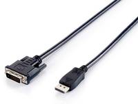 Equip 119336 Videokabel-Adapter 2 m DisplayPort DVI-D Schwarz Multimedia-Technik Displayport-Adapter