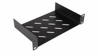 Equip Fester Fachboden 10', 1HE, 150mm, Schwarz Multimedia-Technik für 19