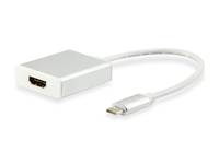 Equip 133452 USB-Grafikadapter 4096 x 2160 Pixel Weiß Adapter / Konverter USB