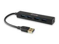 Equip 128953 Schnittstellen-Hub USB 3.2 Gen 1 (3.1 Gen 1) Type-A 5000 Mbit/s Schwarz HUBs