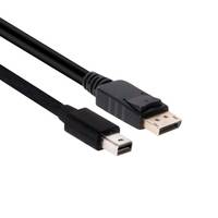 CLUB3D MiniDisplayPort auf DisplayPort 1.2 Kabel Stecker/Stecker 2 Meter 4K60Hz Multimedia-Technik