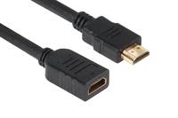CLUB3D High Speed HDMI™ 1.4 HD-Verlängerungskabel 5 Meter Stecker/ Buchse Multimedia-Technik