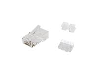 Equip Cat.6A RJ45 Stecker, 100 Stück pro Packung Multimedia-Technik Netzwerkzubehör