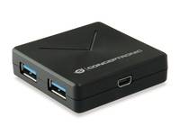 Conceptronic HUBBIES 4-Port-USB 3.0-Hub Multimedia-Technik HUBs
