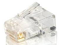 Equip 121140 Drahtverbinder RJ-45 (8P8C) Transparent Multimedia-Technik Netzwerkzubehör
