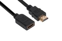 CLUB3D High Speed HDMI™ 2.0 4K60Hz Extension Kabel 3 meter Stecker / Buchse Multimedia-Technik