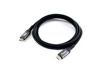 Equip USB 4 Gen 3 C zu C Kabel, M/M, 2,0 m, PD3.1 240W, 8K/60Hz, 40 Gbps, Schwarz Multimedia-Technik