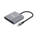 Equip 3-in-1-USB-C-zu-HDMI-/USB-A-/USB-PD-Adapter Multimedia-Technik Dockingstation Equip 3-in-1-USB-C-zu-HDMI-/USB-A-/USB-PD-Adapter Multimedia-Technik Dockingstation