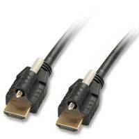 Lindy 5m HDMI HDMI-Kabel Typ A (Standard) Schwarz Multimedia-Technik