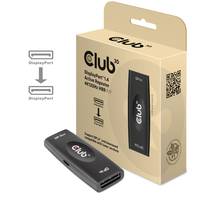 CLUB3D DisplayPort 1.4 Active Repeater 4K120Hz HBR3 F/F Multimedia-Technik Displayport-Adapter