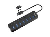 Equip 7-Port USB 3.2 Gen 1 Hub mit Netzteil Multimedia-Technik HUBs