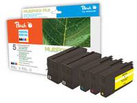 Peach 319232 Druckerpatrone 5 Stück(e) Schwarz, Cyan, Magenta, Gelb Multimedia-Technik Patronen HP