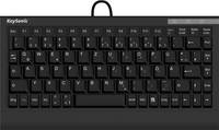 KeySonic ACK-595C+ Tastatur Haus USB QWERTY US Englisch Schwarz Eingabe / Ausgabe Mäuse &