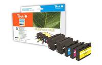 Peach Spar Pack Plus Tintenpatronen mit Chip kompatibel zu No. 932XL, No. 933XL Multimedia-Technik