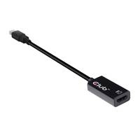 CLUB3D Mini DisplayPort 1.4 auf HDMI 2.0b HDR Aktiver Adapter Multimedia-Technik Displayport-Adapter