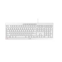 CHERRY STREAM Tastatur Büro USB QWERTY US Englisch Weiß Eingabe / Ausgabe Mäuse & Tastaturen