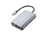 Conceptronic DONN21G laptop-dockingstation & portreplikator Kabelgebunden USB 3.2 Gen 1 (3.1 Gen 1)