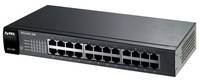 Zyxel ES1100-24E Unmanaged Schwarz Multimedia-Technik Switche