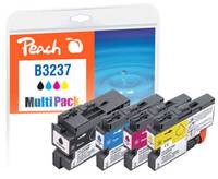 Peach 321008 Druckerpatrone 4 Stück(e) Schwarz, Cyan, Magenta, Gelb Multimedia-Technik Patronen