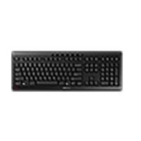 CHERRY Stream Wireless Tastatur Universal RF kabellos + USB QWERTY US International Schwarz Eingabe