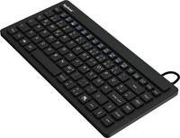 KeySonic KSK-3230 IN (US) Tastatur Industriell USB QZERTY US Englisch Schwarz Eingabe / Ausgabe &