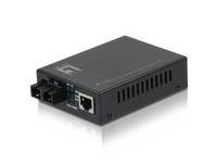 LevelOne FVT-2401 Netzwerk Medienkonverter 100 Mbit/s 1310 nm Einzelmodus Schwarz Multimedia-Technik