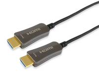 Equip Aktives optisches HDMI 2.0-Kabel, Stecker/Stecker, 50m Multimedia-Technik HDMI-Kabel