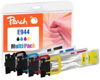 Peach PI200-786 Druckerpatrone 4 Stück(e) Kompatibel Schwarz, Cyan, Magenta, Gelb Patronen Epson