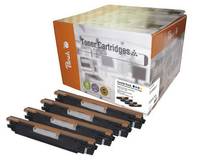 Peach 111739 Tonerkartusche 4 Stück(e) Schwarz Multimedia-Technik Toner HP