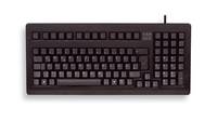 CHERRY G80-1800 COMPACT KEYBOARD, Kabelgebunden, Schwarz, PS2/USB (QWERTZ - DE) Eingabe / Ausgabe &