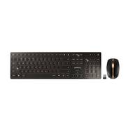 CHERRY DW 9100 SLIM Tastatur Maus enthalten Universal RF Wireless + Bluetooth QWERTY US Englisch