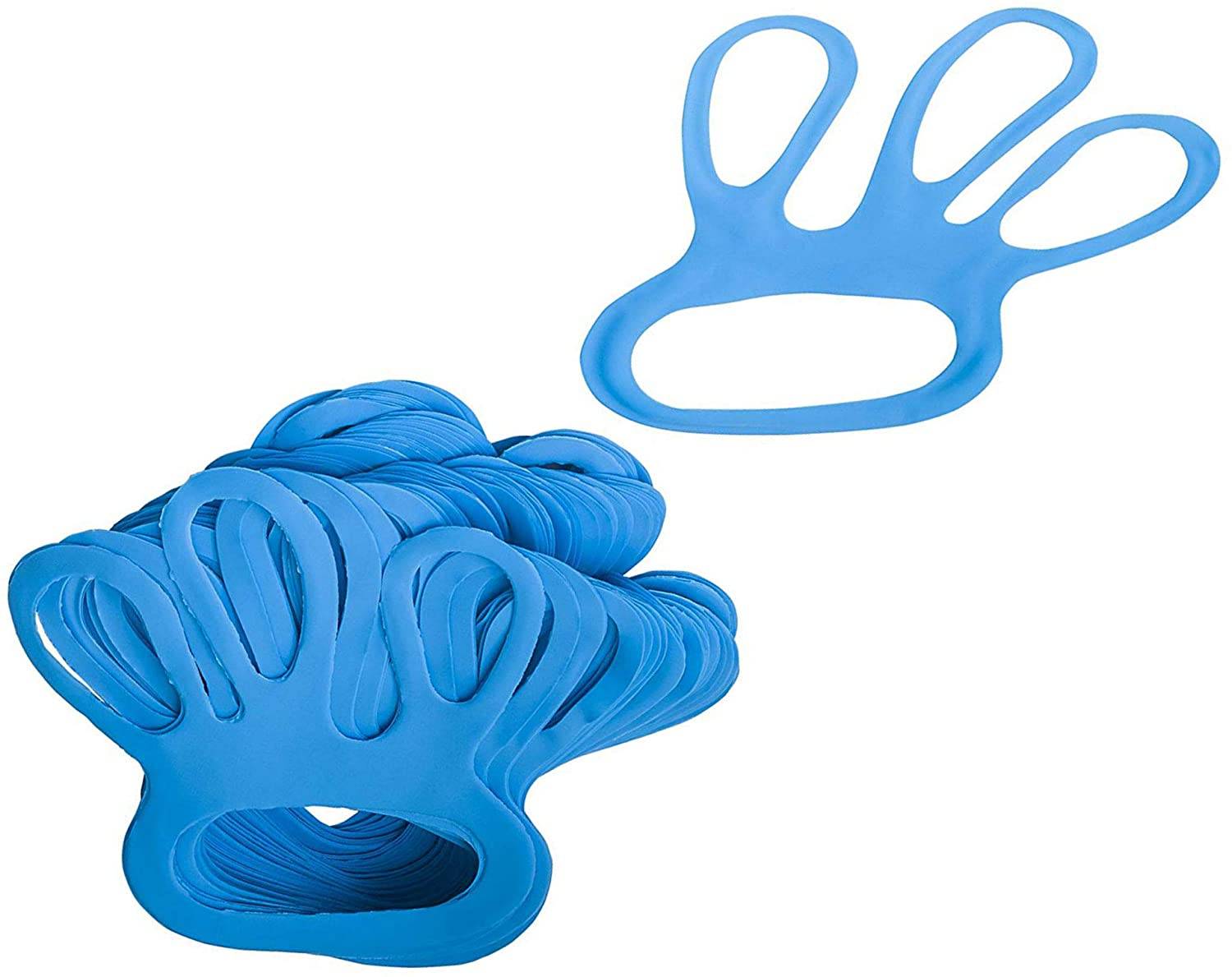 10 STÜCK Profi Fingerlinge Fingerfix Handschuhspanner blau Stechschutzhandschuh Handschuhspanner Handschuh Arbeitshandschuh