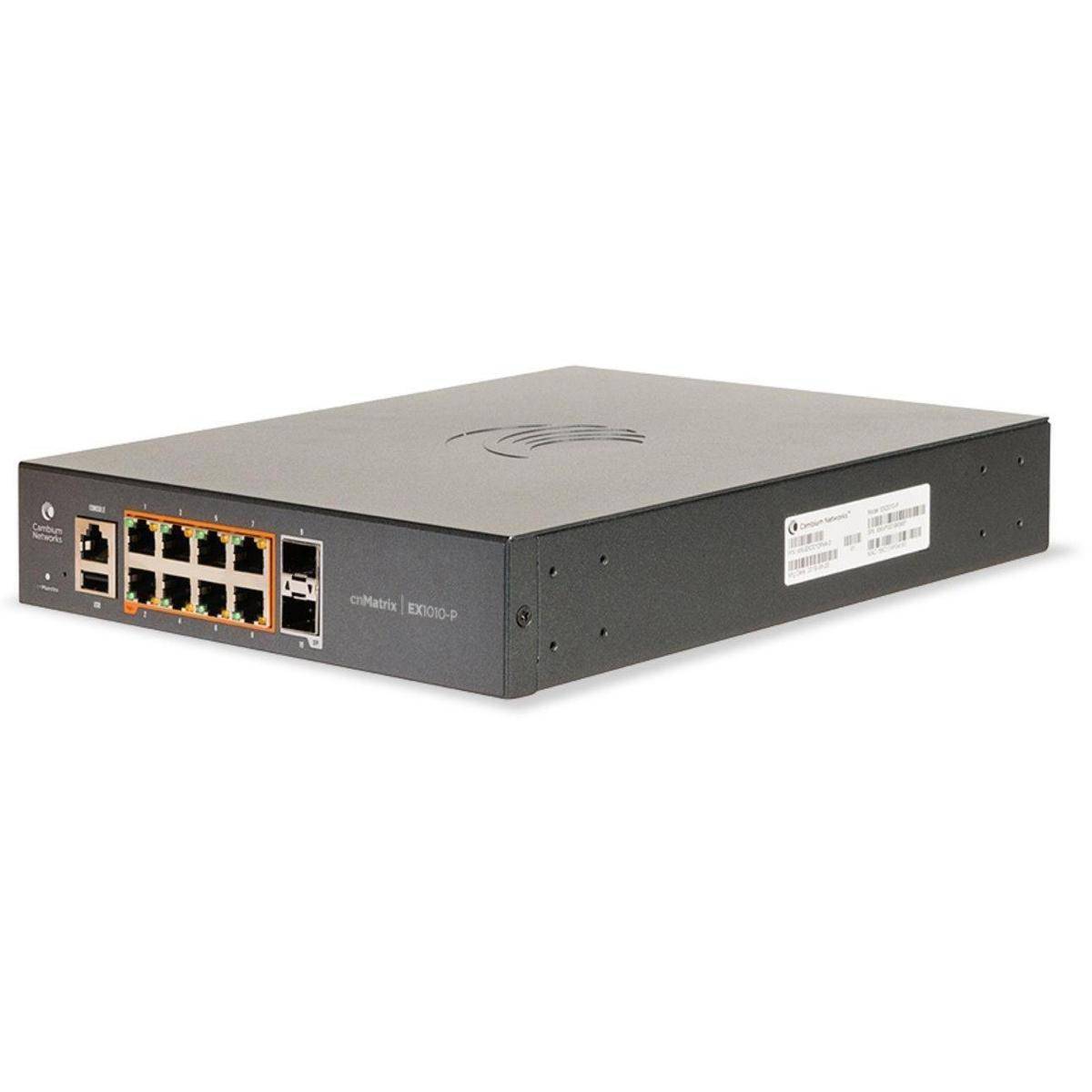 MX-EX1010PXA-E - cnMatrix PoE-Schalter