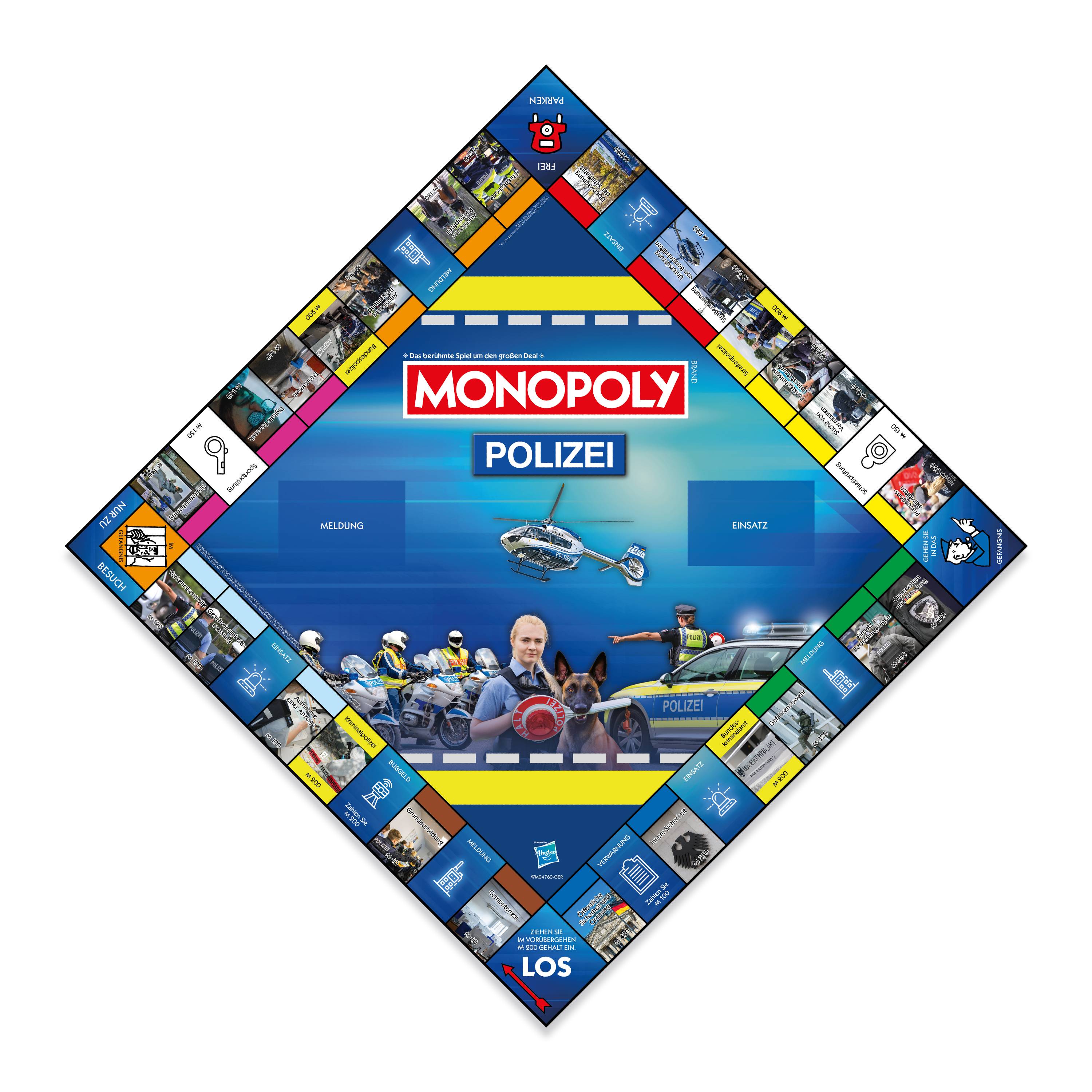 Monopoly - Polizei 2.0 Gesellschaftsspiel Brettspiel Spiel