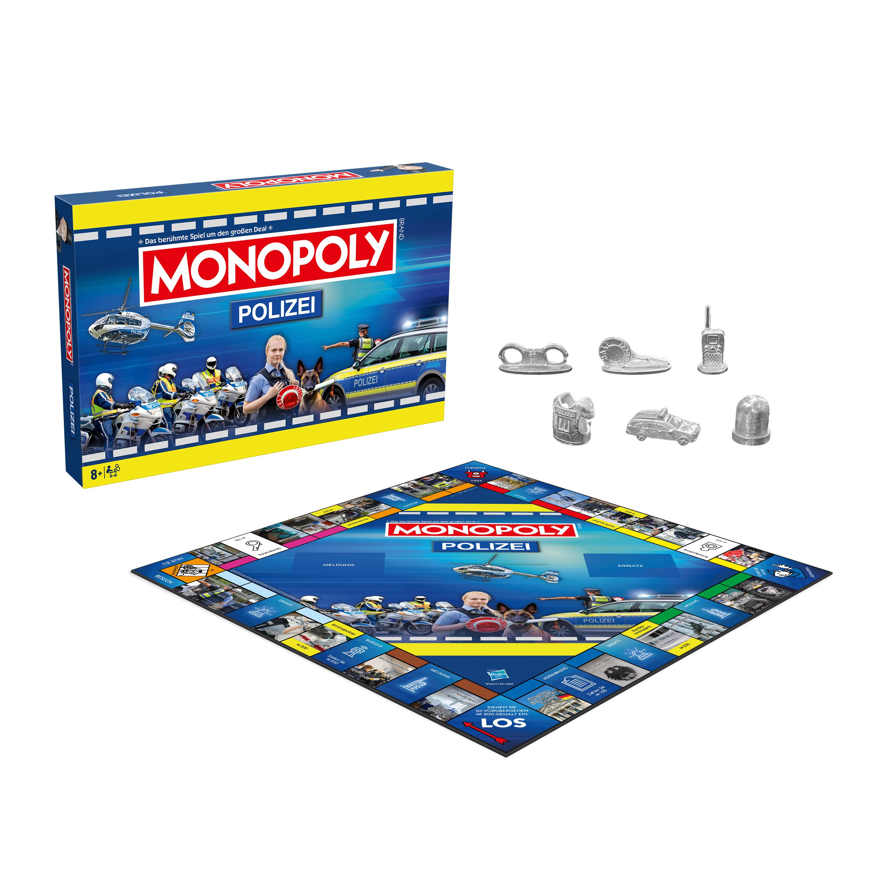 Monopoly - Polizei 2.0 Gesellschaftsspiel Brettspiel Spiel