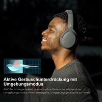 Edifier WH700NB Over-Ear-Kopfhörer mit aktiver Geräuschunterdrückung, Bluetooth 5.3, Headset für Anrufe/Musik/Gaming,68 Stunden Akkulaufzeit-Grau Edifier WH700NB Over-Ear-Kopfhörer mit aktiver Geräuschunterdrückung, Bluetooth 5.3, Headset für Anrufe/Musik/Gaming,68 Stunden Akkulaufzeit-Grau