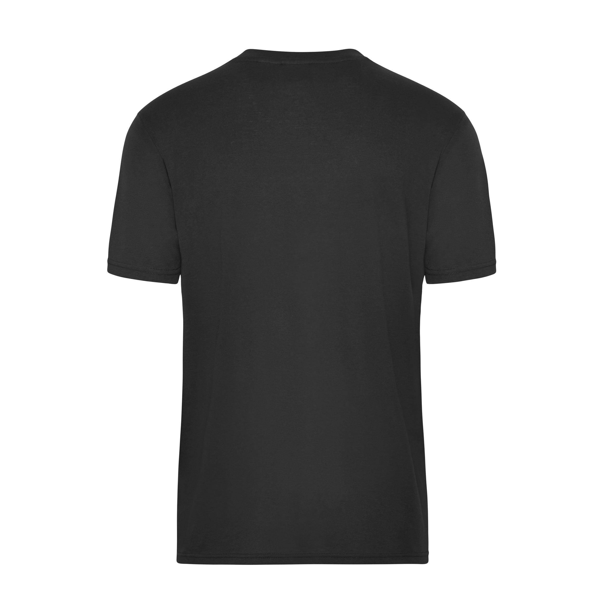 James & Nicholson® Men's BIO Workwear Premium T-Shirt JN1808 VPE=5 Stück black_6XL
