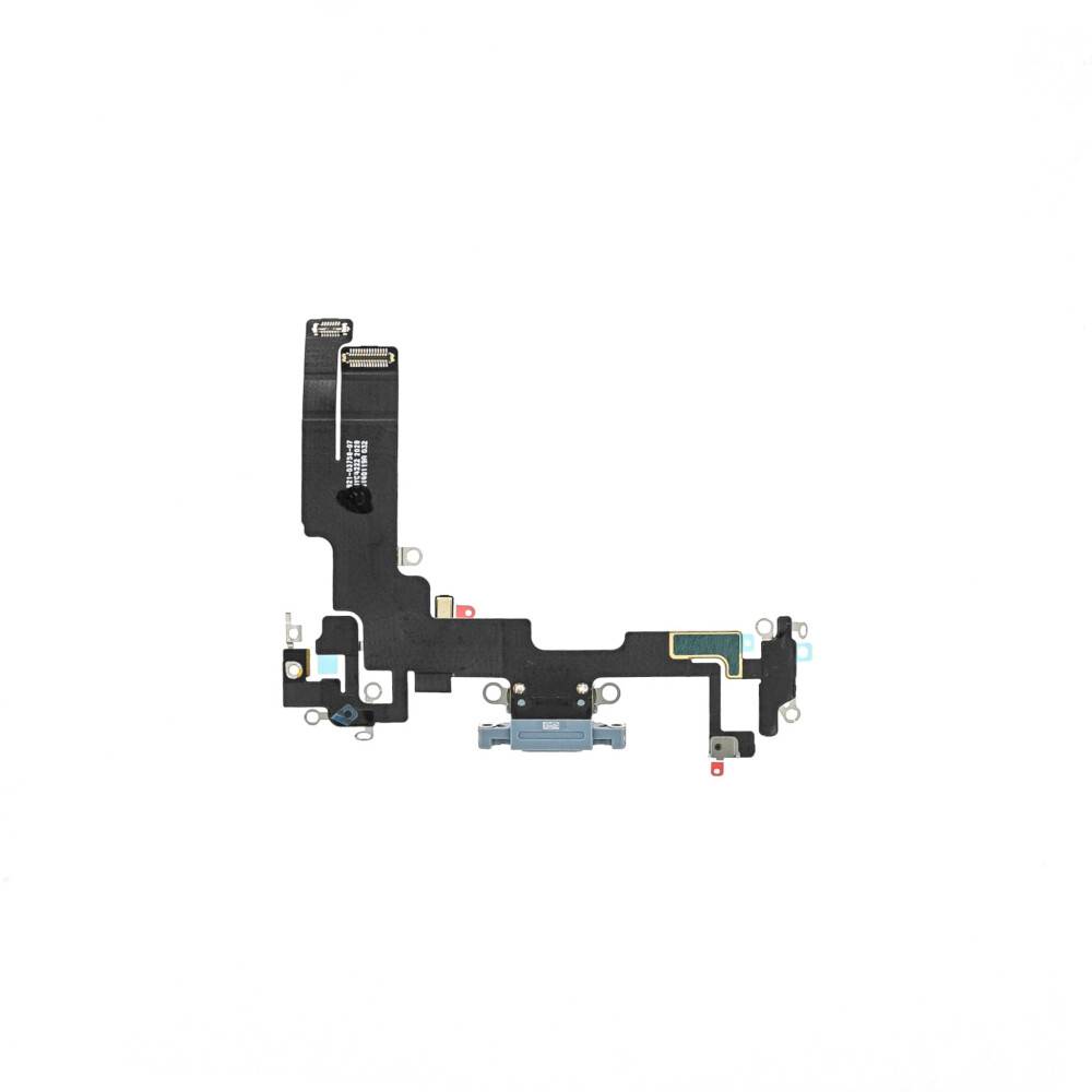 Ladebuchse für iPhone 14 Blau Dock Connector Flex