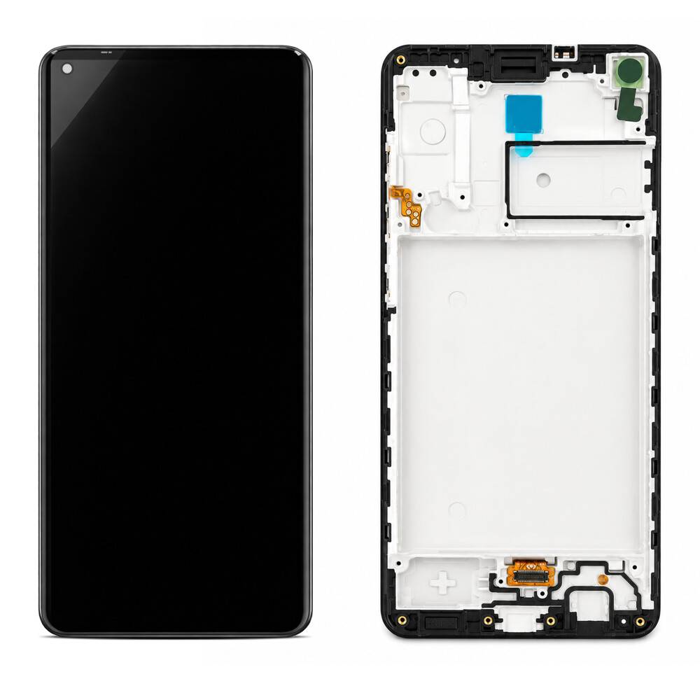 Display für Samsung A217 Galaxy A21s LCD + Rahmen Bildschirm Touch