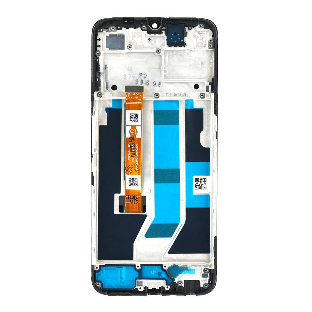 Display für Oppo A78 5G LCD + Rahmen Schwarz Bildschirm Touch