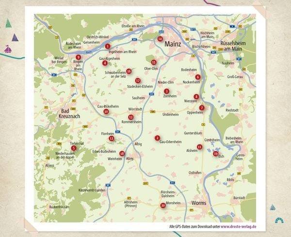 Rheinhessen. Wanderungen für die Seele