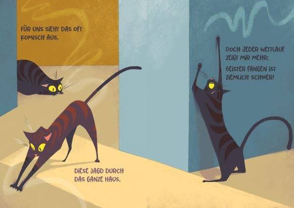 Katzen können Geister sehen